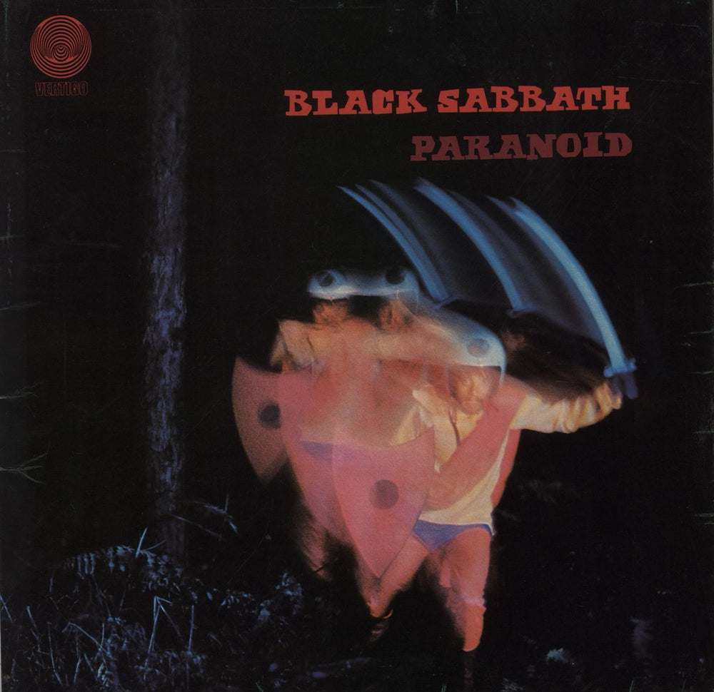 Black Sabbath Paranoid - 3rd - VG UK vinyl LP album (LP record) 6360011