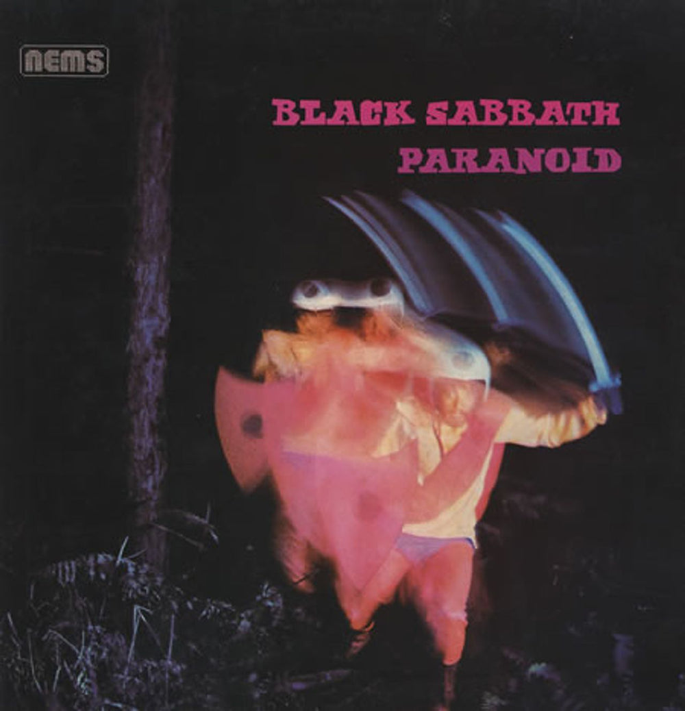 Black Sabbath Paranoid Dutch vinyl LP album (LP record) NEL6003