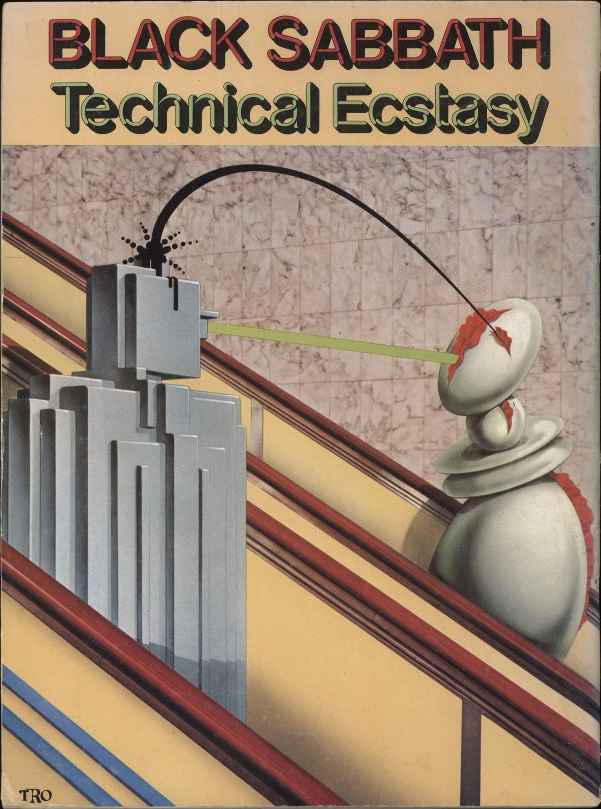 Black Sabbath Technical Ecstasy UK Sheet music — RareVinyl.com