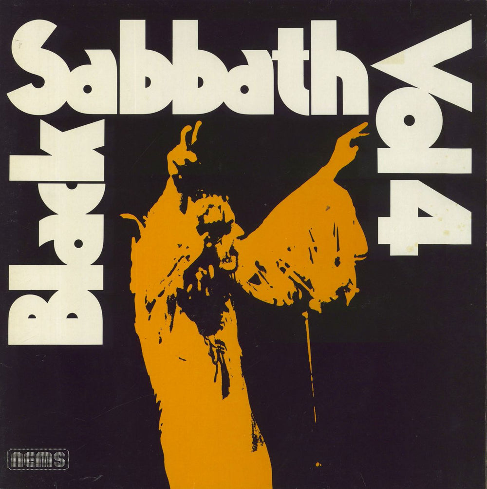 Black Sabbath Vol. 4 - Made In Holland label print Dutch vinyl LP album (LP record) NEL6005