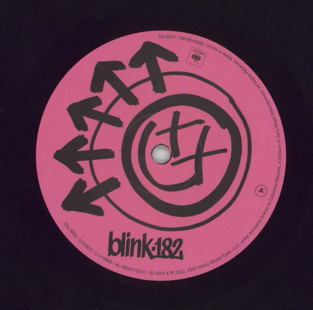 Blink 182 One More Time UK vinyl LP album (LP record) B18LPON859568