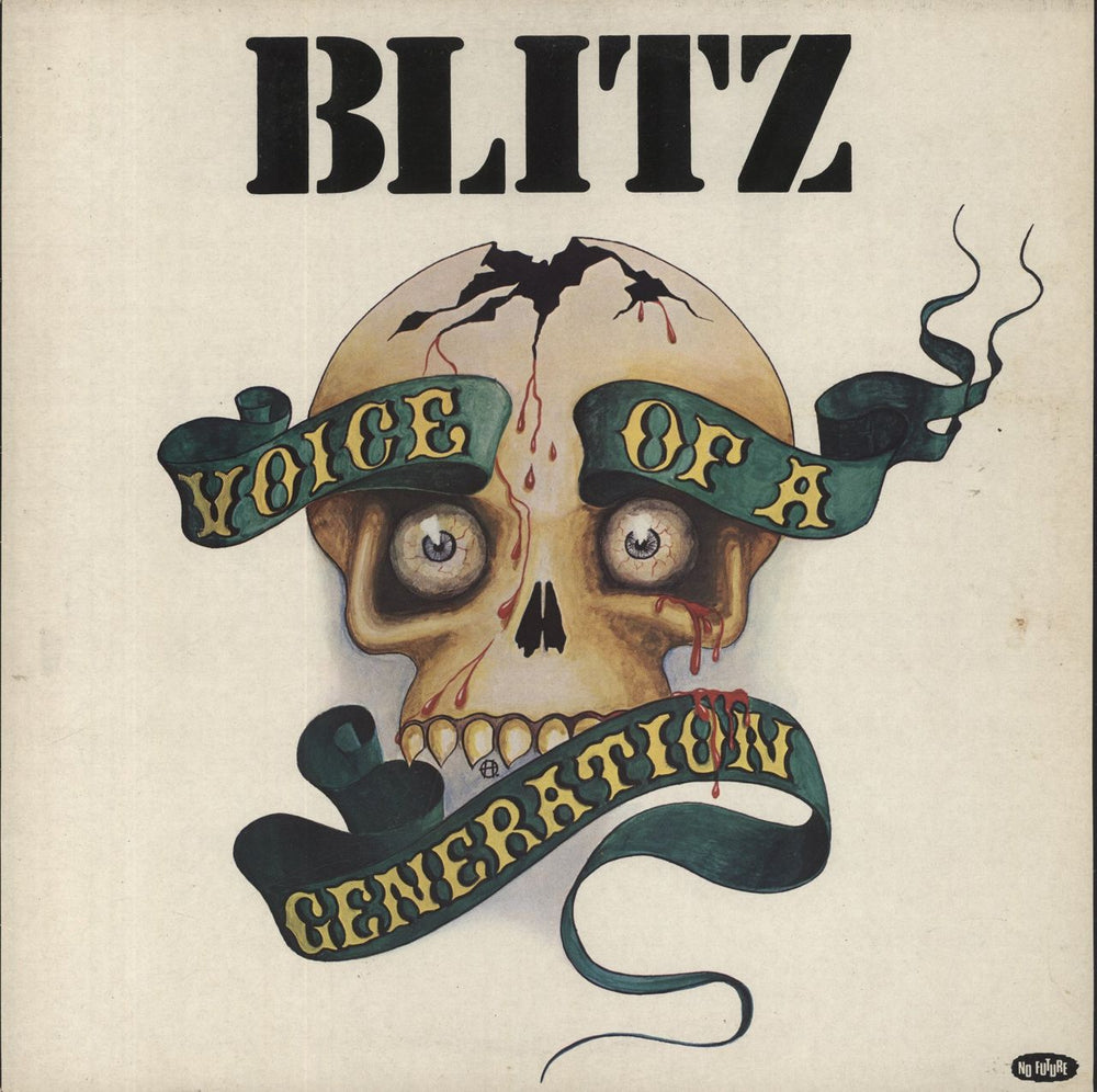 Blitz Voice Of A Generation UK vinyl LP album (LP record) PUNK1