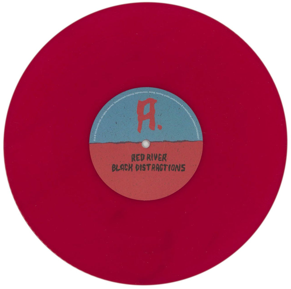 Blood Red Shoes Water - Red Vinyl UK 10" vinyl single (10 inch record) BPX10WA680794