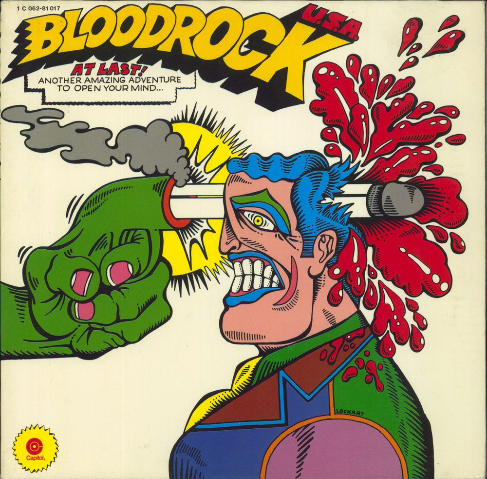 Bloodrock Bloodrock U.S.A. - 1st German vinyl LP album (LP record) 1C062-81017