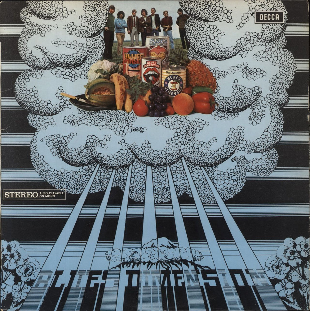 Blues Dimension Blues Dimension Dutch vinyl LP album (LP record) XBY846508