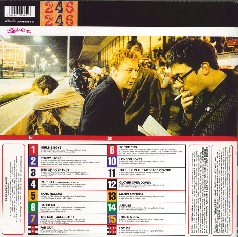 Blur Parklife - 180 Gram Remastered - Sealed UK 2-LP vinyl record set (Double LP Album) 5099962484213