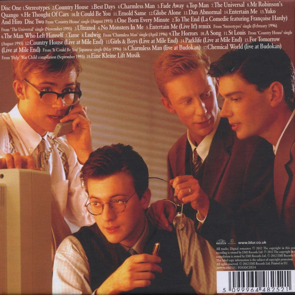 Blur The Great Escape - Special Edition UK 2 CD album set (Double CD) 5099964482521