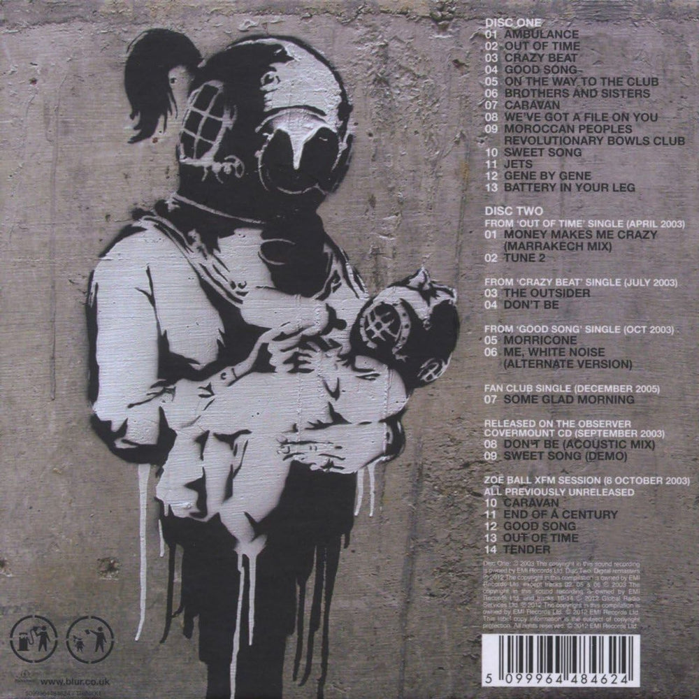 Blur Think Tank UK 2 CD album set (Double CD) 5099964484624