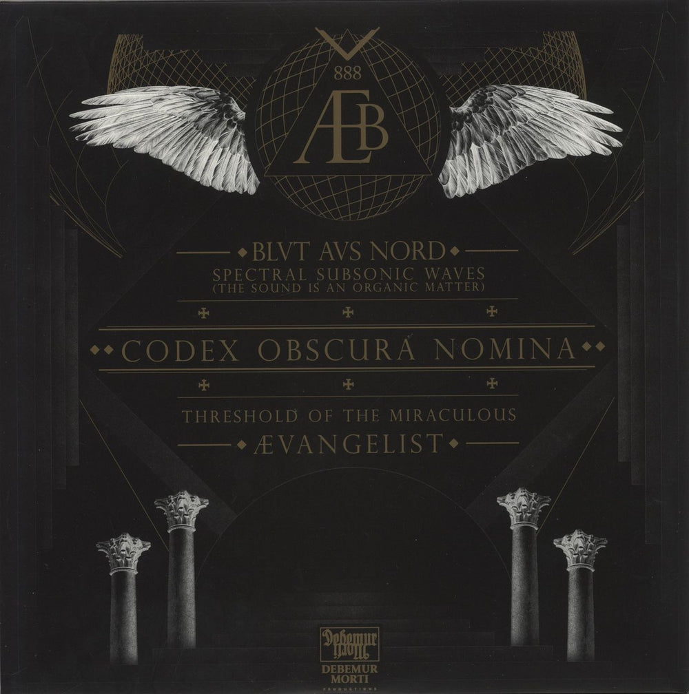 Blut Aus Nord Codex Obscura Nomina French vinyl LP album (LP record)