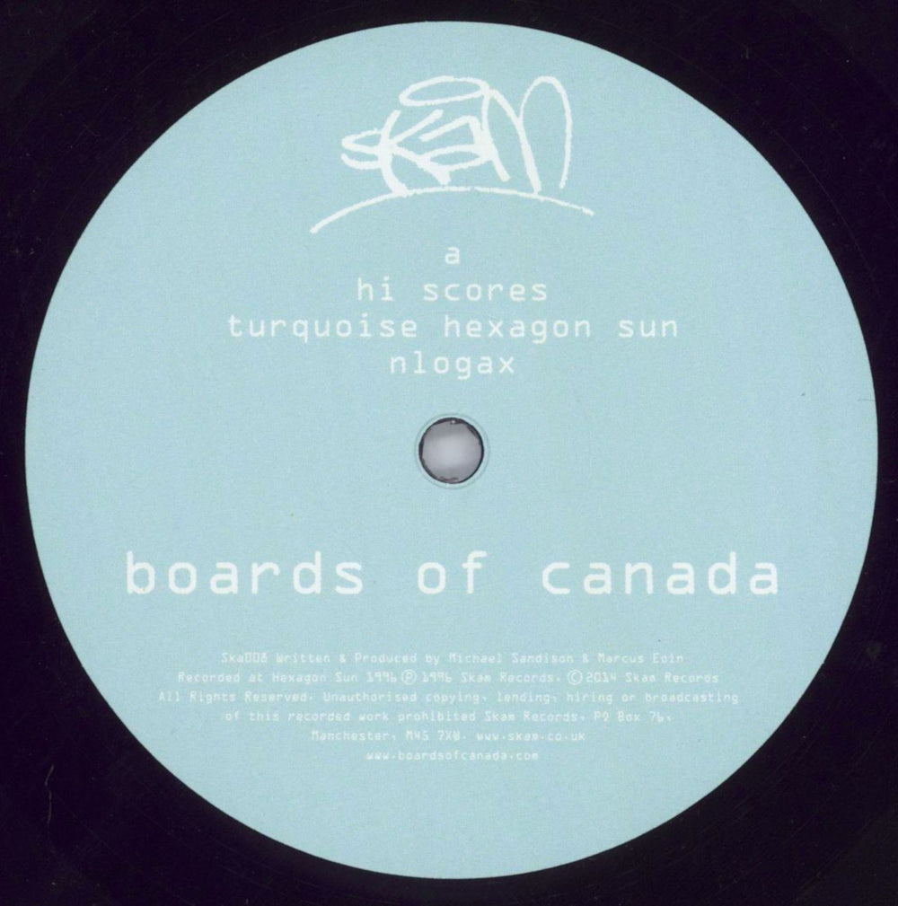 Boards Of Canada Hi Scores UK vinyl LP album (LP record) BOFLPHI820365