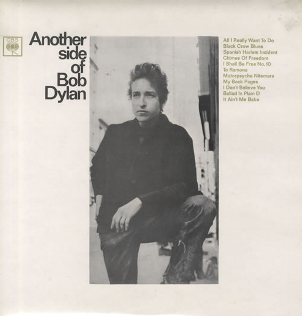 Bob Dylan Another Side Of Bob Dylan - Front Laminated Sleeve UK vinyl LP album (LP record) 62429