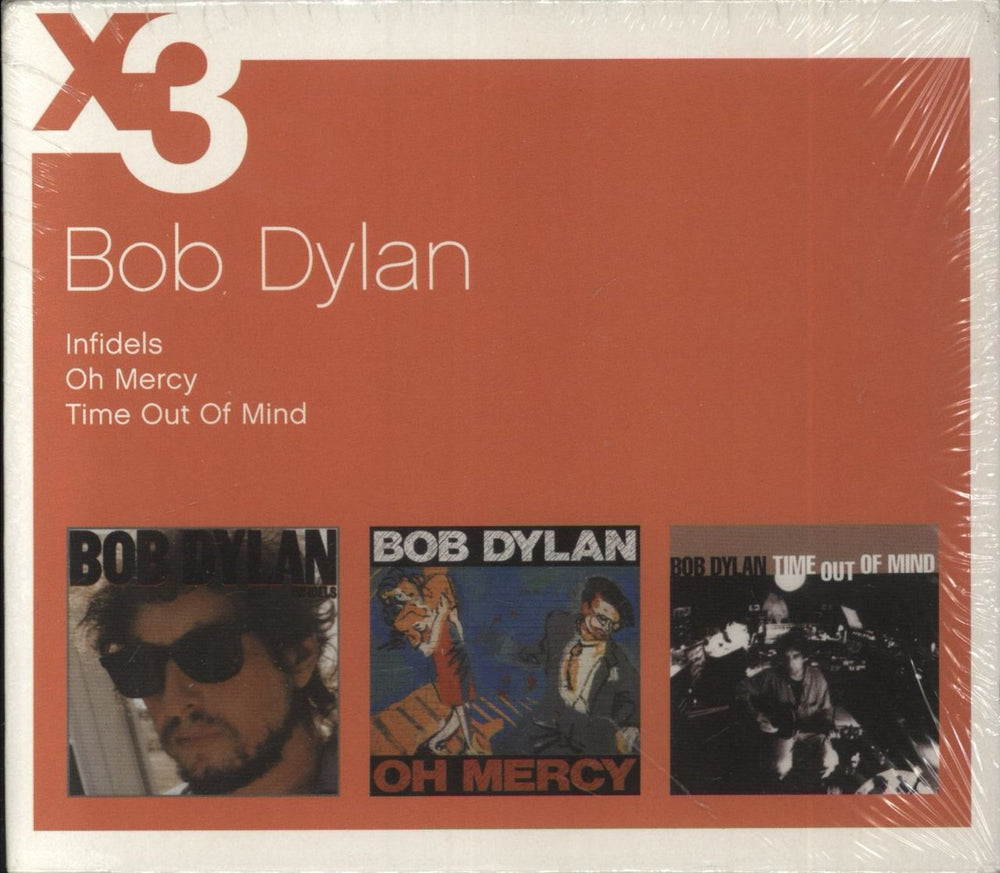 Bob Dylan Infidels / Oh Mercy / Time Out Of Mind UK CD Album Box Set 88697161492