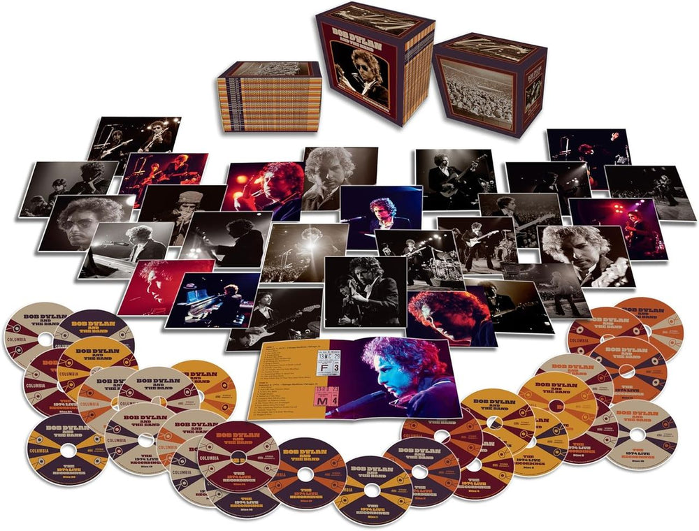 Bob Dylan The 1974 Live Recordings - 27-CD Box Set - Sealed UK CD Album Box Set 196588909320