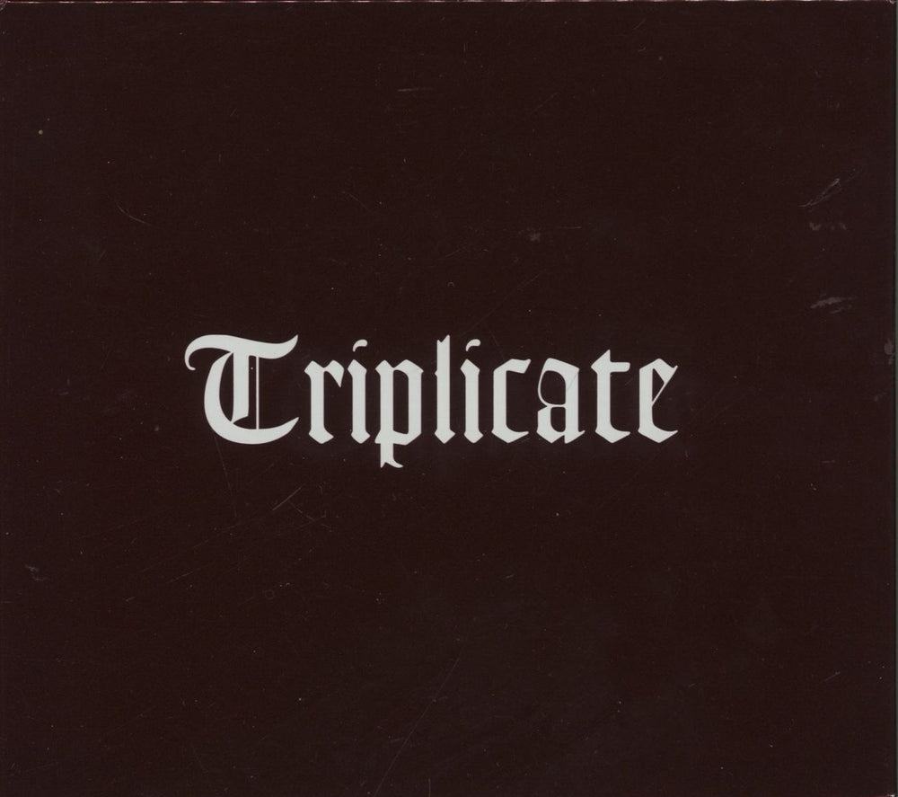 Bob Dylan Triplicate UK 3-CD album set (Triple CD) 88985413492