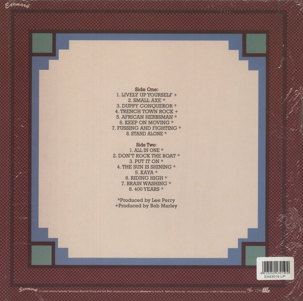 Bob Marley & The Wailers African Herbsman UK vinyl LP album (LP record) 8013252430190