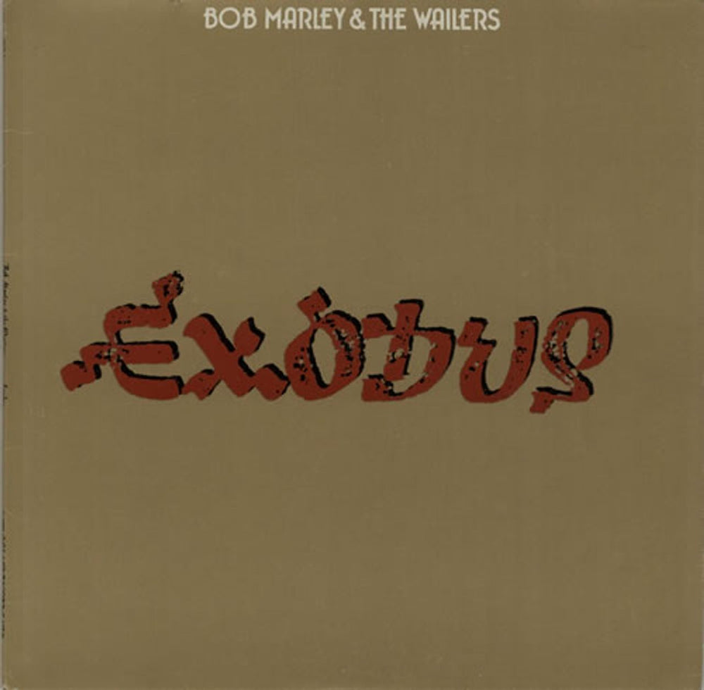 Bob Marley & The Wailers Exodus Spanish vinyl LP album (LP record) 28475-1