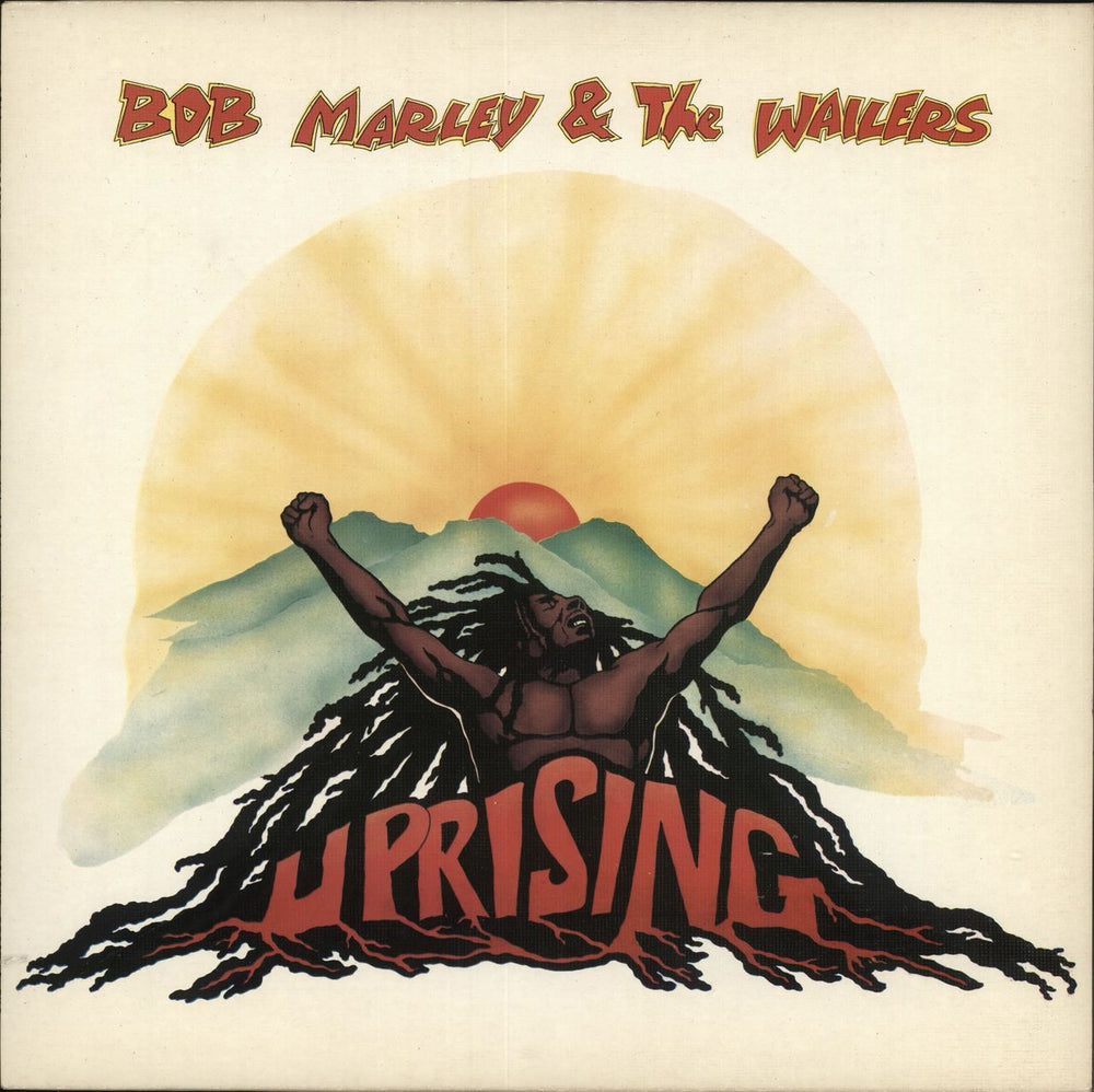 Bob Marley & The Wailers Uprising UK vinyl LP album (LP record) ILPS9596