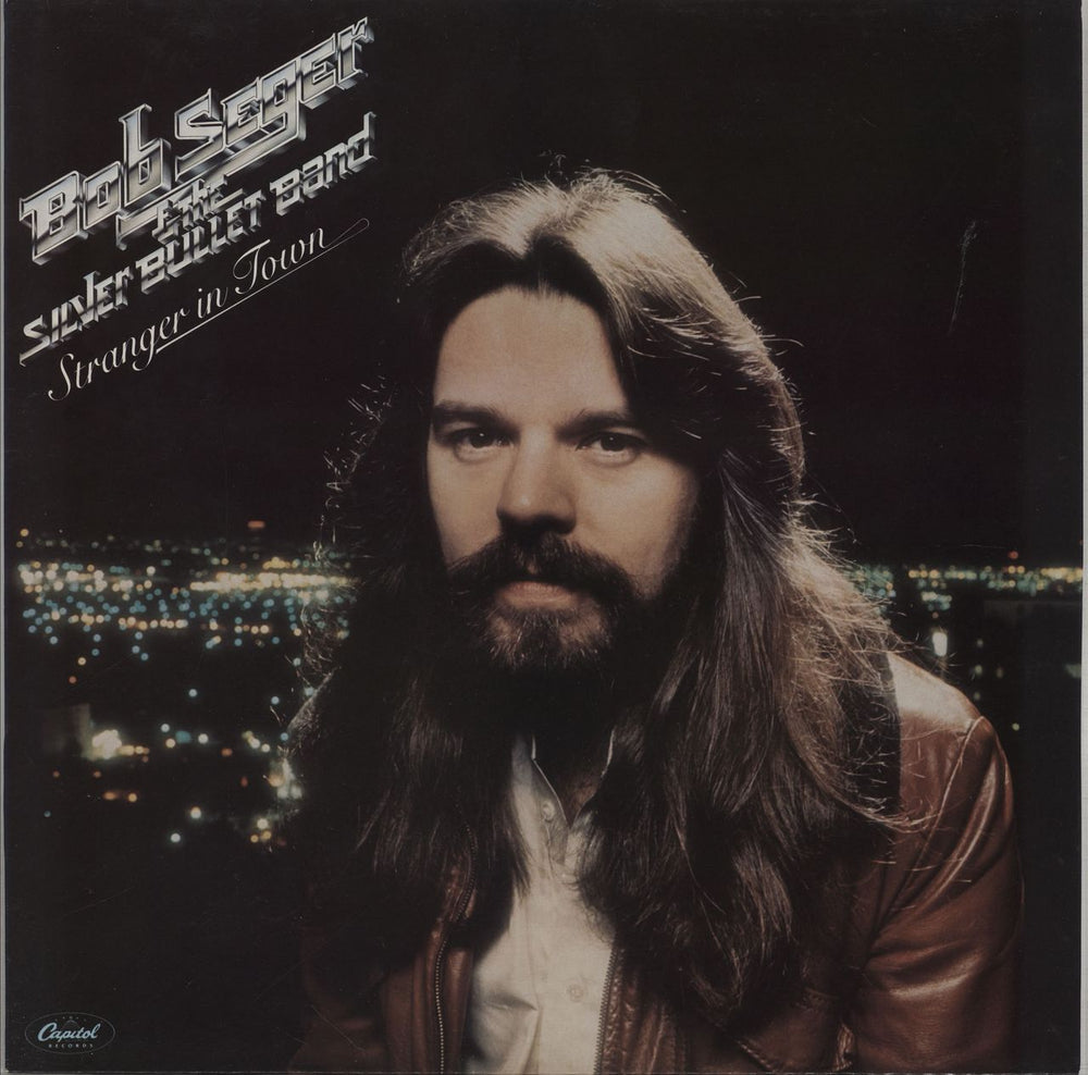 Bob Seger Stranger In Town - Barcoded sleeve UK vinyl LP album (LP record) EAST11698