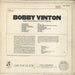 Bobby Vinton Sings Great Motion Picture Themes UK vinyl LP album (LP record)