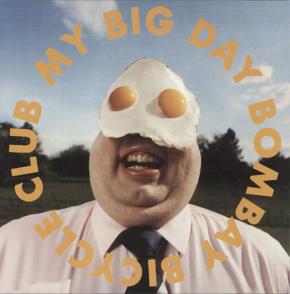Bombay Bicycle Club My Big Day - White Egg Vinyl - Autographed UK vinyl LP album (LP record) MM601XL