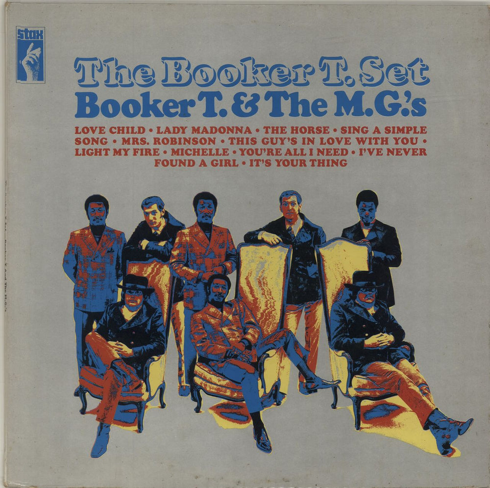 Booker T. & The M.G.'s The Booker T Set UK vinyl LP album (LP record) SXATS1015