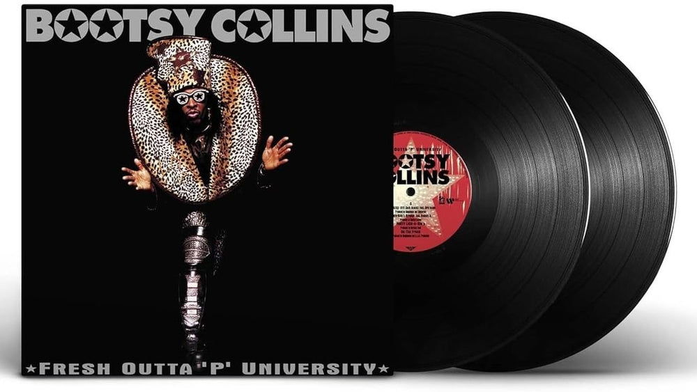 Bootsy Collins Fresh Outta 'P' University - 180 Gram Black Vinyl - Sealed UK 2-LP vinyl record set (Double LP Album) 5021732776754