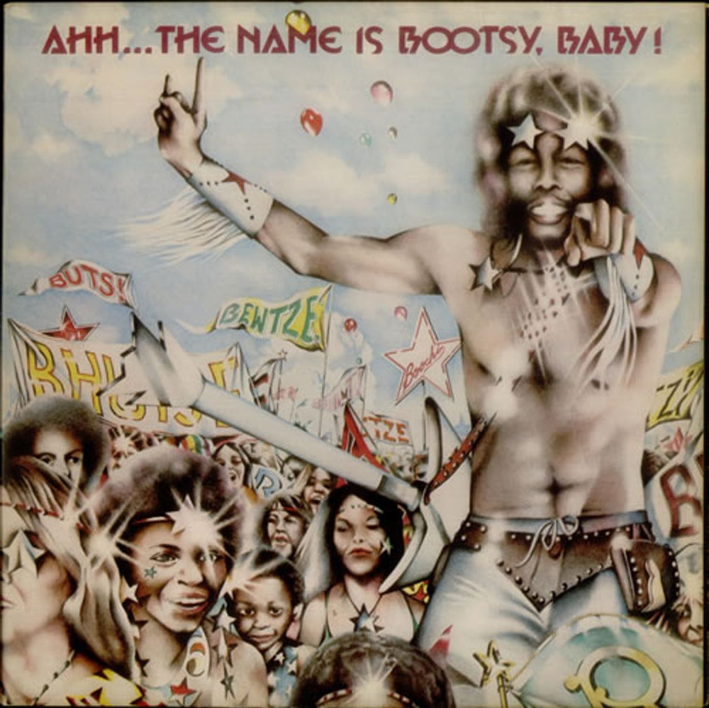 Bootsy's Rubber Band Ahh... The Name Is Bootsy, Baby! UK vinyl LP album (LP record) K56302