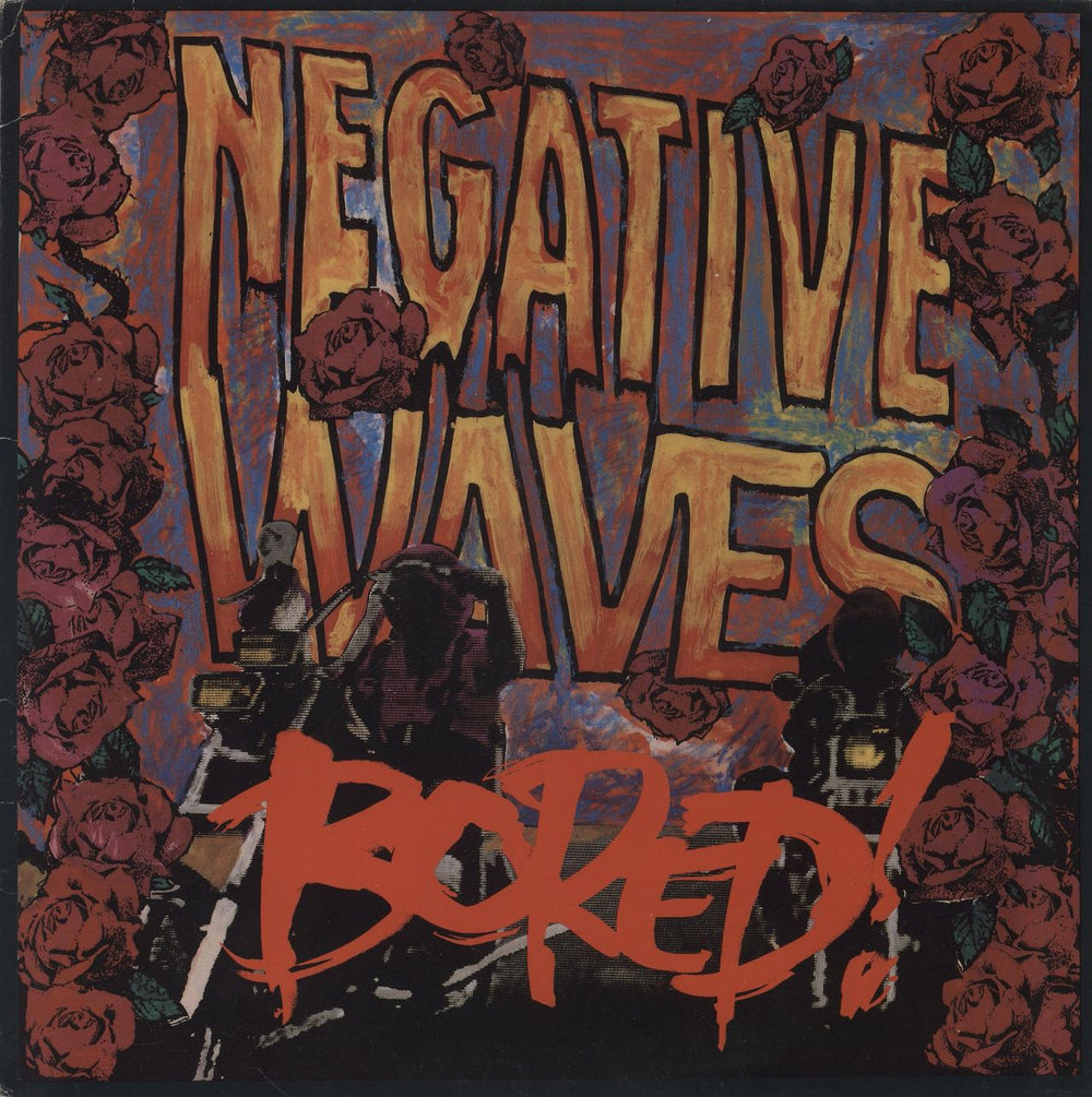 Bored! Negative Waves Australian vinyl LP album (LP record) DOG006