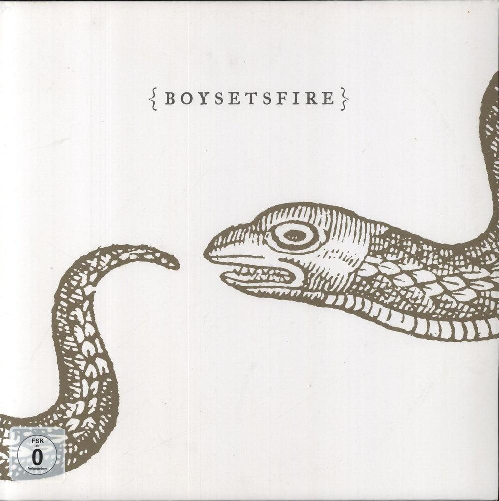 BoySetsFire Boysetsfire - Gold Vinyl German vinyl LP album (LP record) EH016