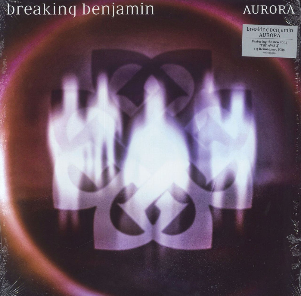 Breaking Benjamin Aurora + Opened Shrink US vinyl LP album (LP record) D003291201