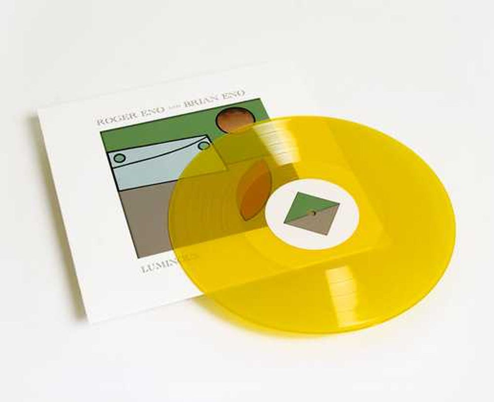 Brian Eno Luminous - Sun Yellow - Sealed UK 12" vinyl single (12 inch record / Maxi-single) 028948392988