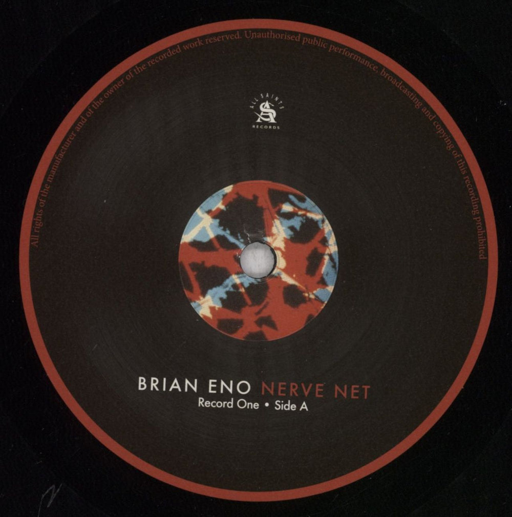 Brian Eno Nerve Net UK 2-LP vinyl record set (Double LP Album) ENO2LNE844723