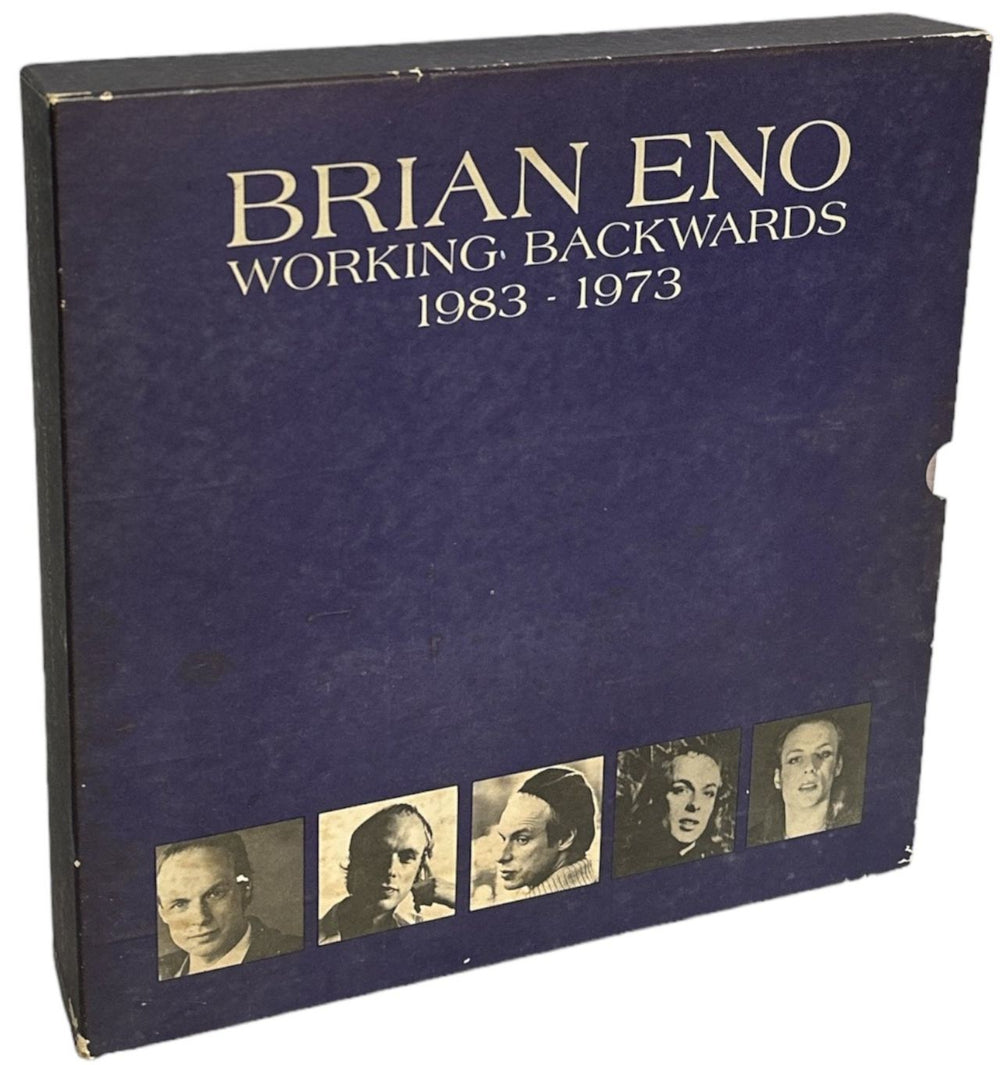 Brian Eno Working Backwards 1983-1973 US Vinyl Box Set EGBS2