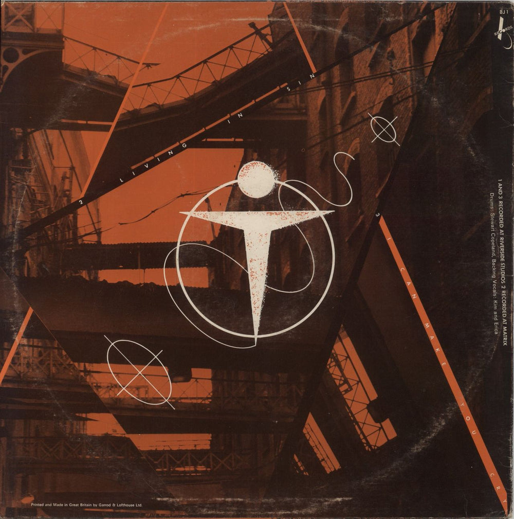 Brian James Ain't That A Shame UK 12" vinyl single (12 inch record / Maxi-single)