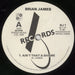 Brian James Ain't That A Shame UK 7" vinyl single (7 inch record / 45) BJE07AI413956