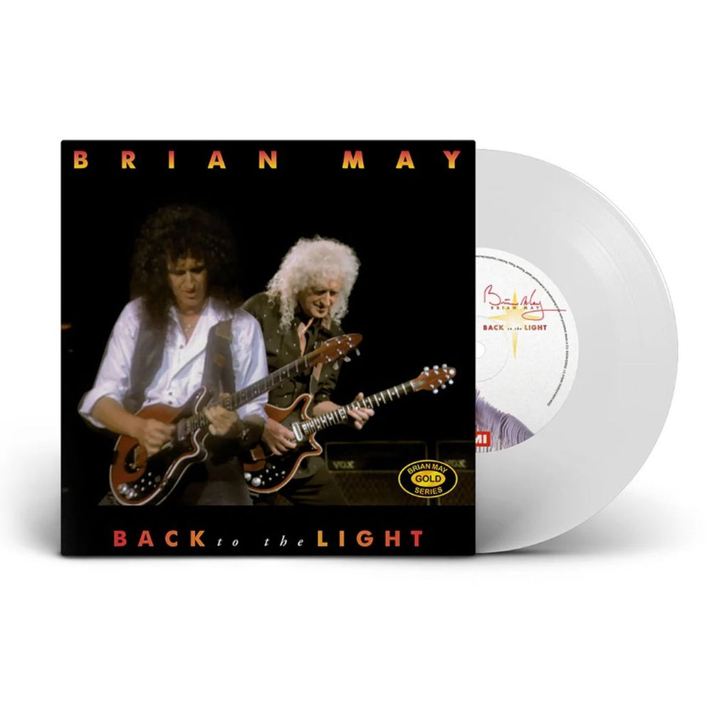 Brian May Back To The Light - White Vinyl - Sealed UK 7" vinyl single (7 inch record / 45) 00602438614882