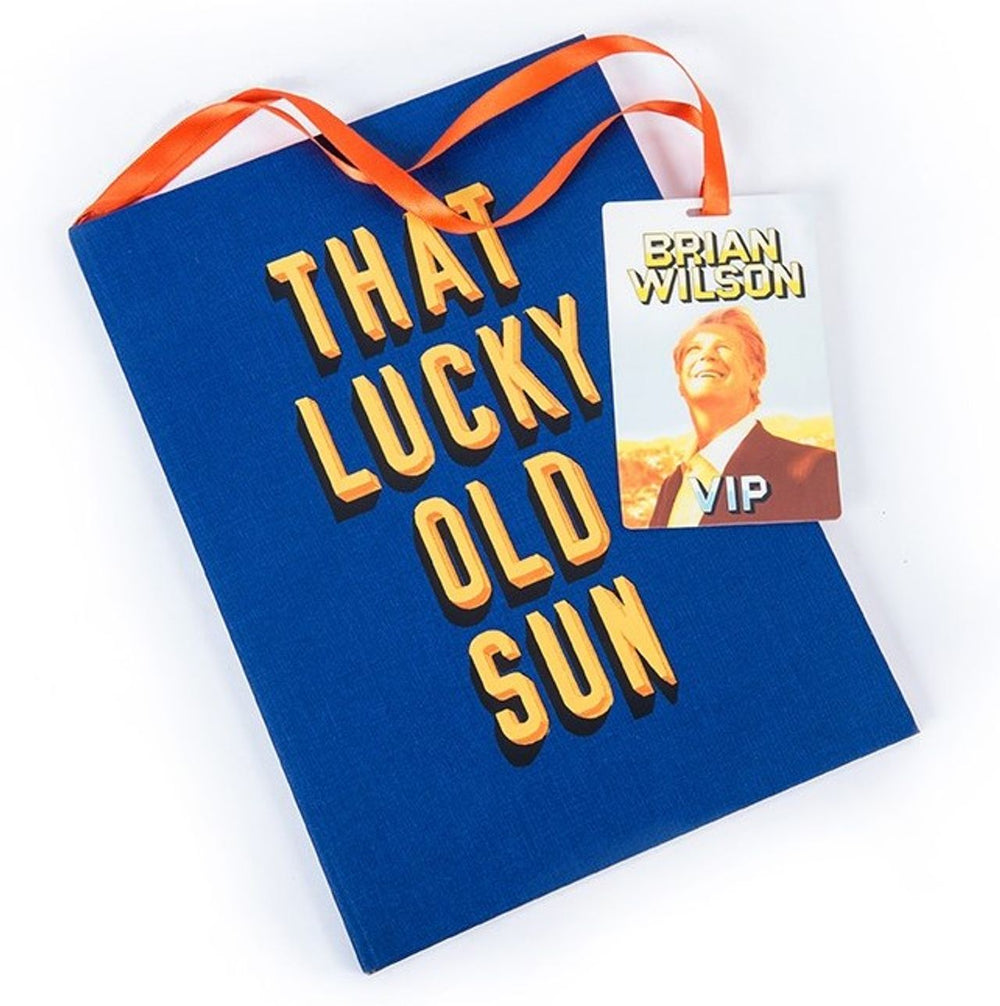 Brian Wilson That Lucky Old Sun - Autographed UK book