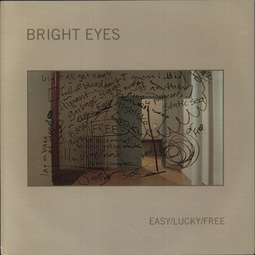 Bright Eyes Easy/ Lucky/ Free UK 7" vinyl single (7 inch record / 45) SCE84V