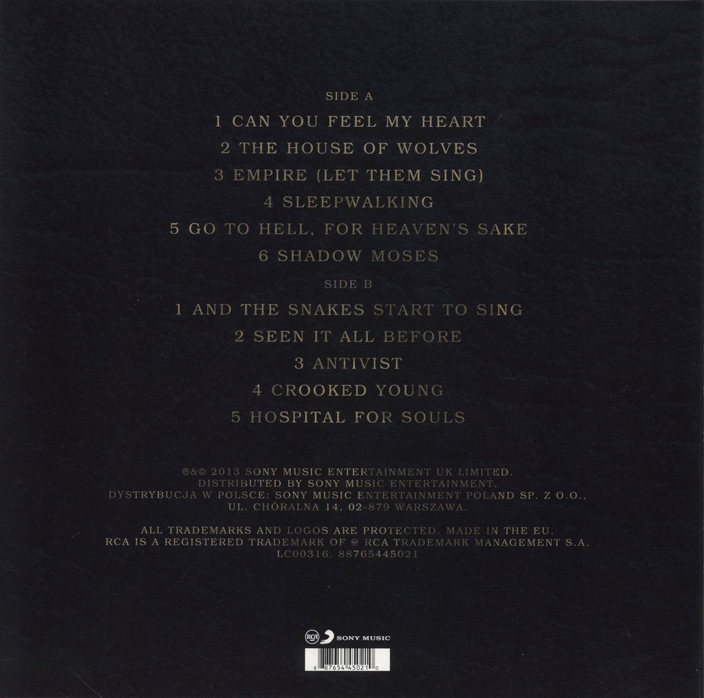 Bring Me The Horizon Sempiternal - 1st UK vinyl LP album (LP record) 887654450210