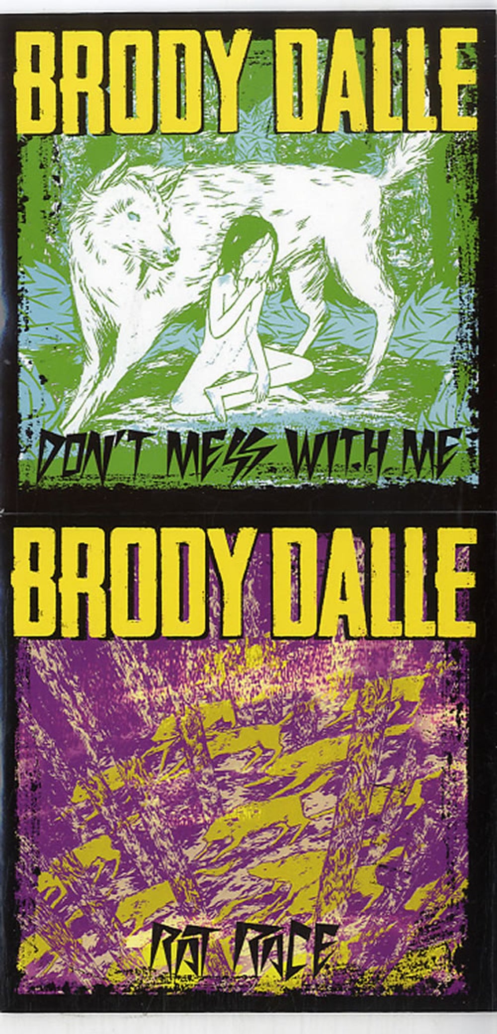 Brody Dalle Diploid Love + Singles UK Promo CD-R acetate F2QCRDI633488