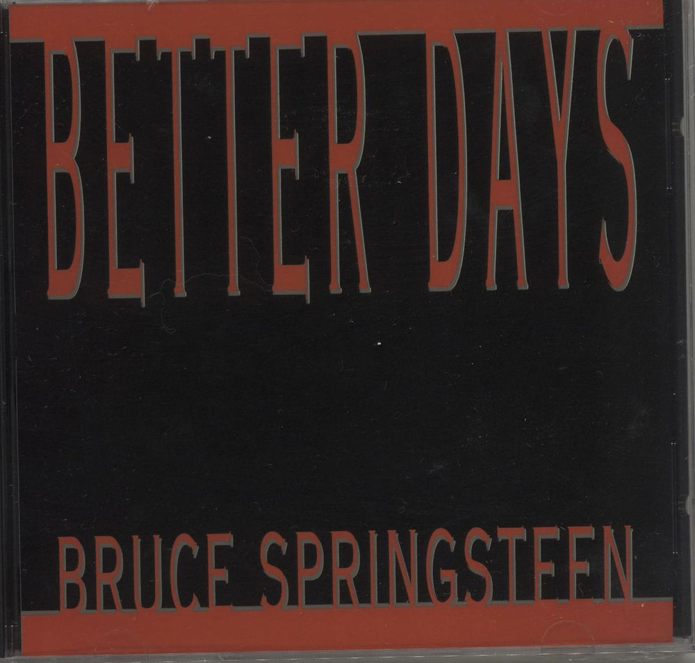 Bruce Springsteen Better Days US Promo CD single (CD5 / 5") CSK74274