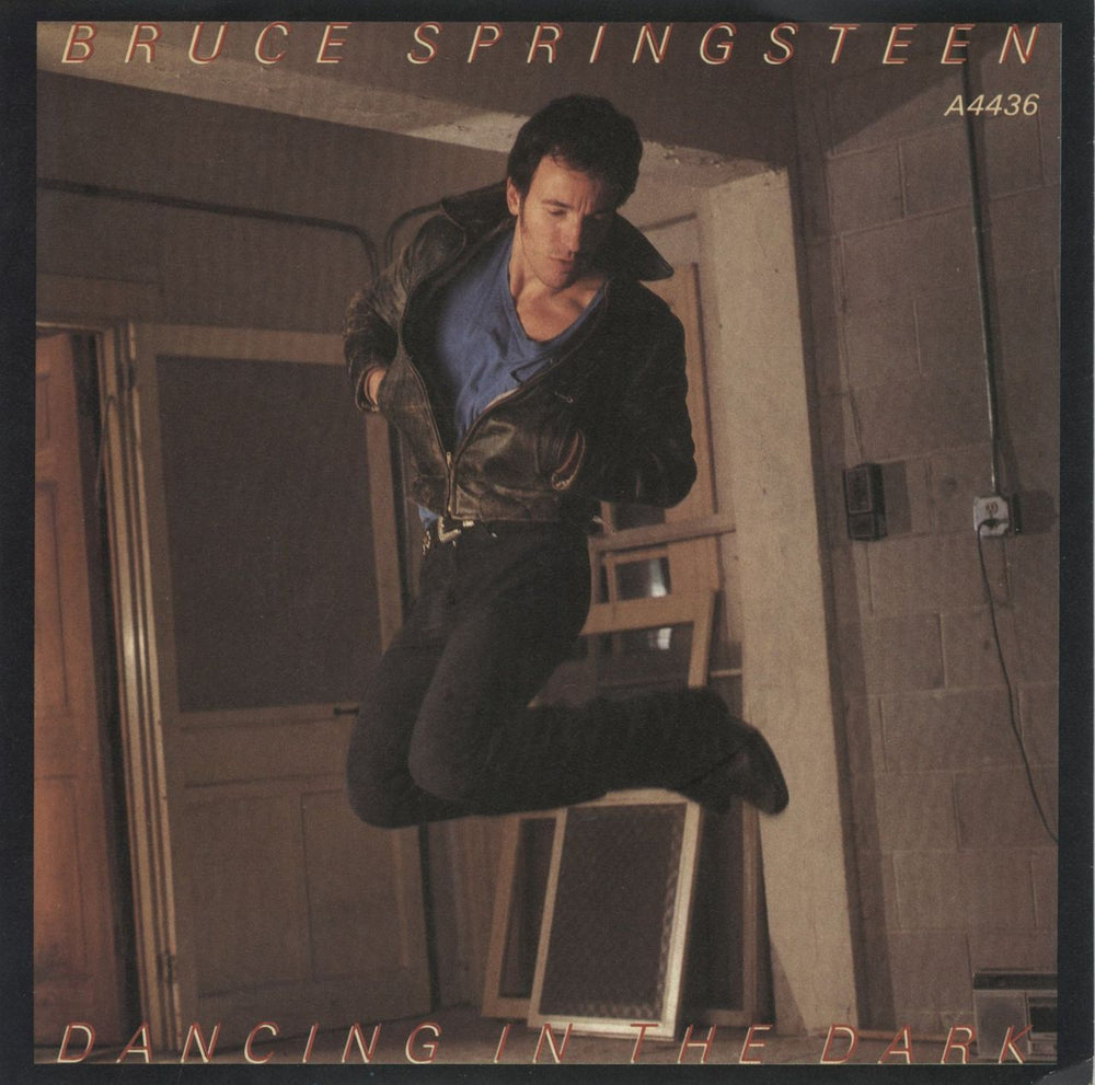 Bruce Springsteen Dancing In The Dark - P/S - Solid UK 7" vinyl single (7 inch record / 45) A4436