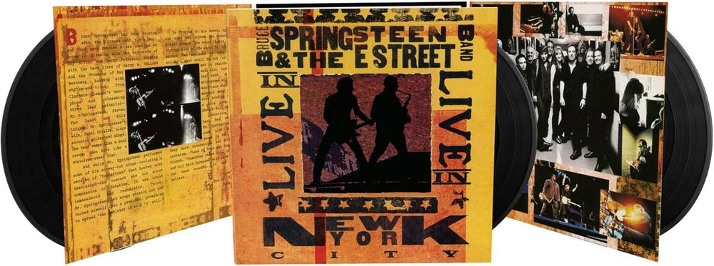 Bruce Springsteen Live In New York City - Sealed UK 3-LP vinyl record set (Triple LP Album) SPR3LLI880619