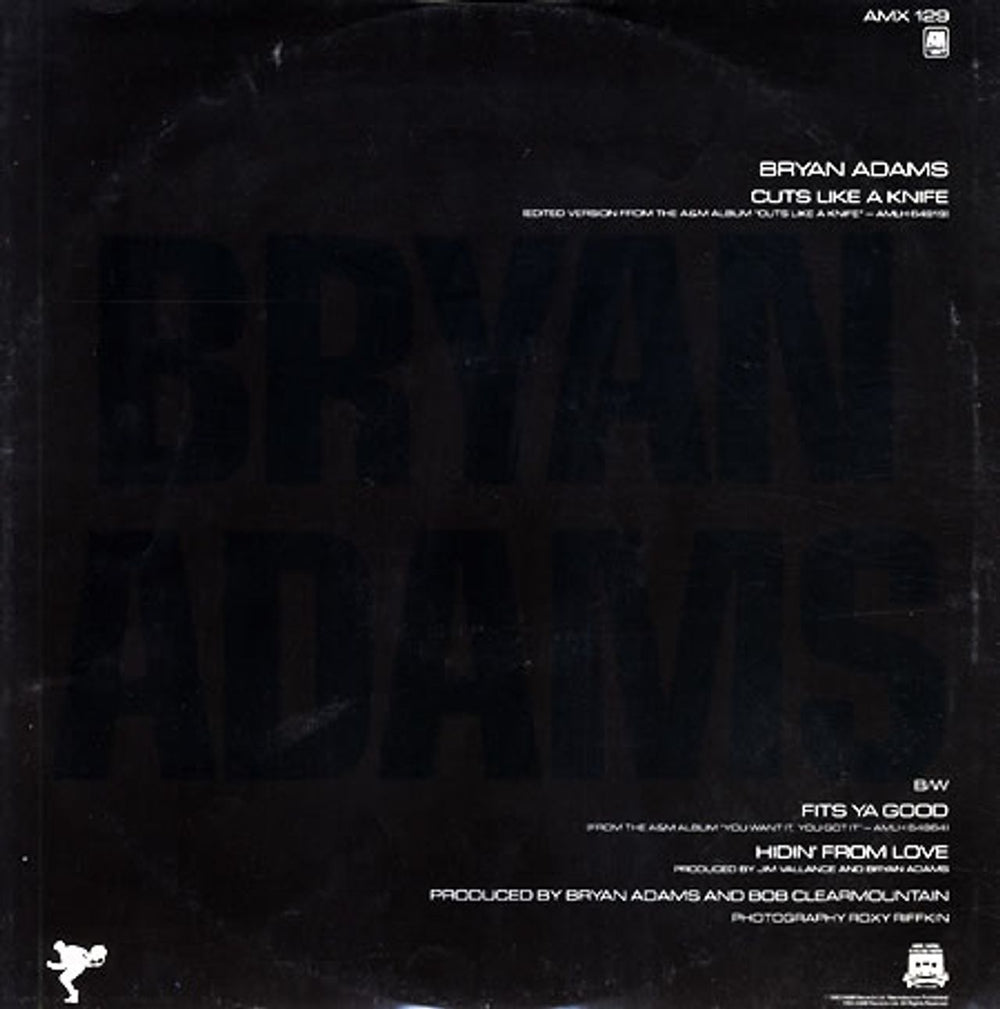 Bryan Adams Cuts Like A Knife UK 12" vinyl single (12 inch record / Maxi-single) ADA12CU145332