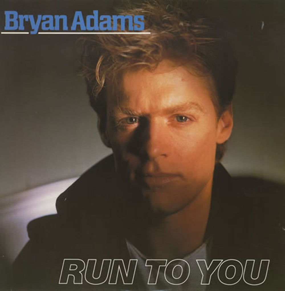 Bryan Adams Run To You UK 12" vinyl single (12 inch record / Maxi-single) AMY224