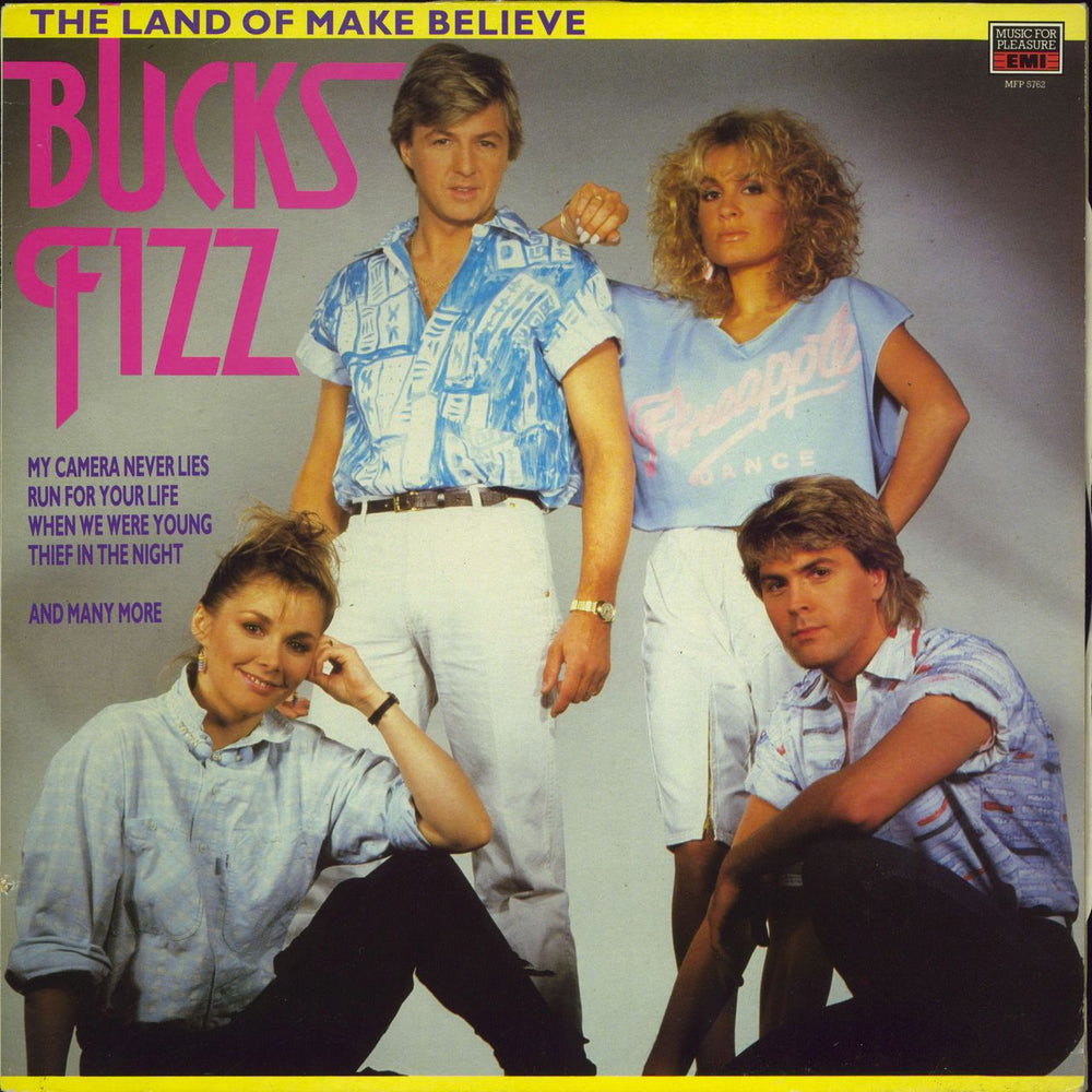 Bucks Fizz The Land Of Make Believe UK vinyl LP album (LP record) MFP5762