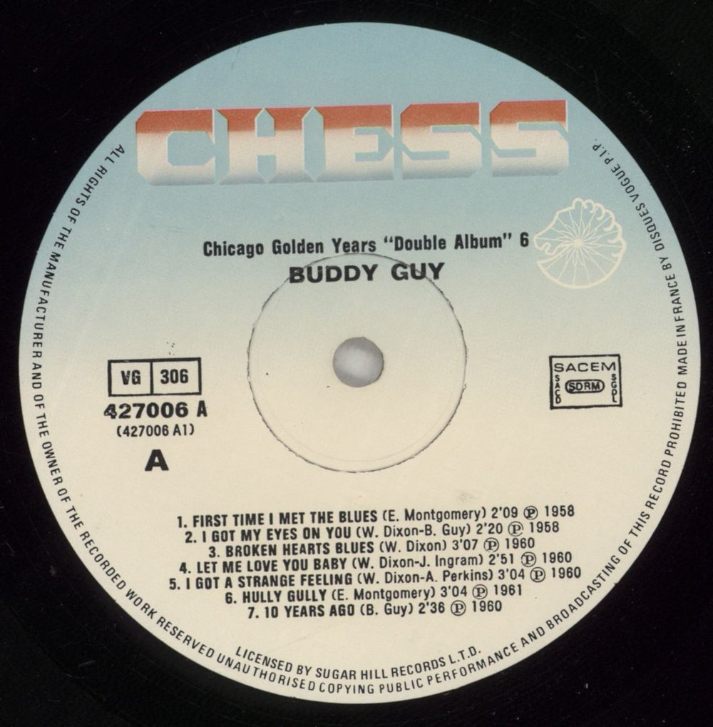 Buddy Guy Buddy Guy French 2-LP vinyl record set (Double LP Album) BGY2LBU764379