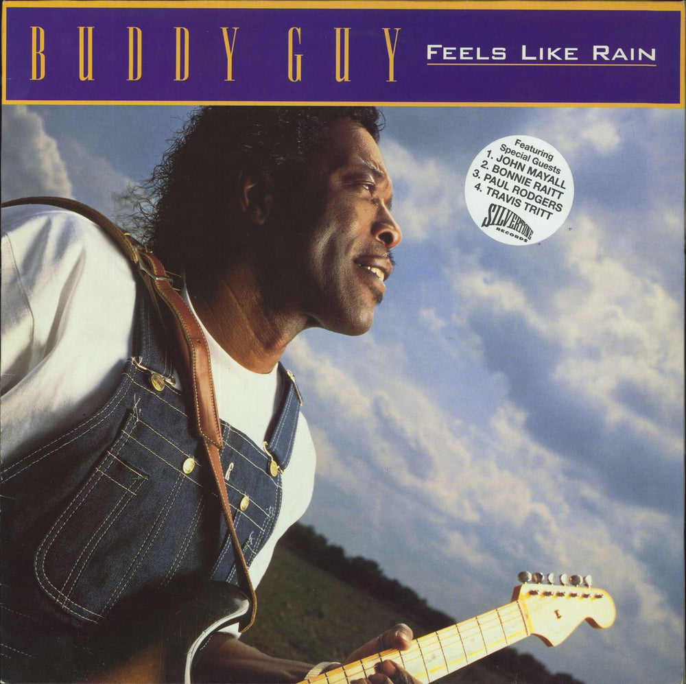 Buddy Guy Feels Like Rain UK vinyl LP album (LP record) ORELP525