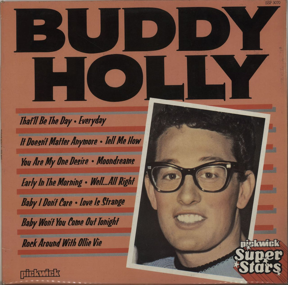 Buddy Holly Buddy Holly UK vinyl LP album (LP record) SSP3070