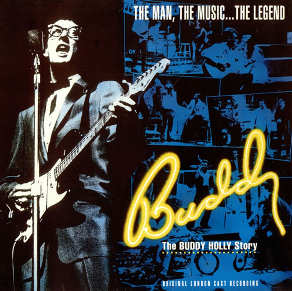 Buddy Holly Buddy - The Buddy Holly Story UK 2-LP vinyl record set (Double LP Album) QUEUE1